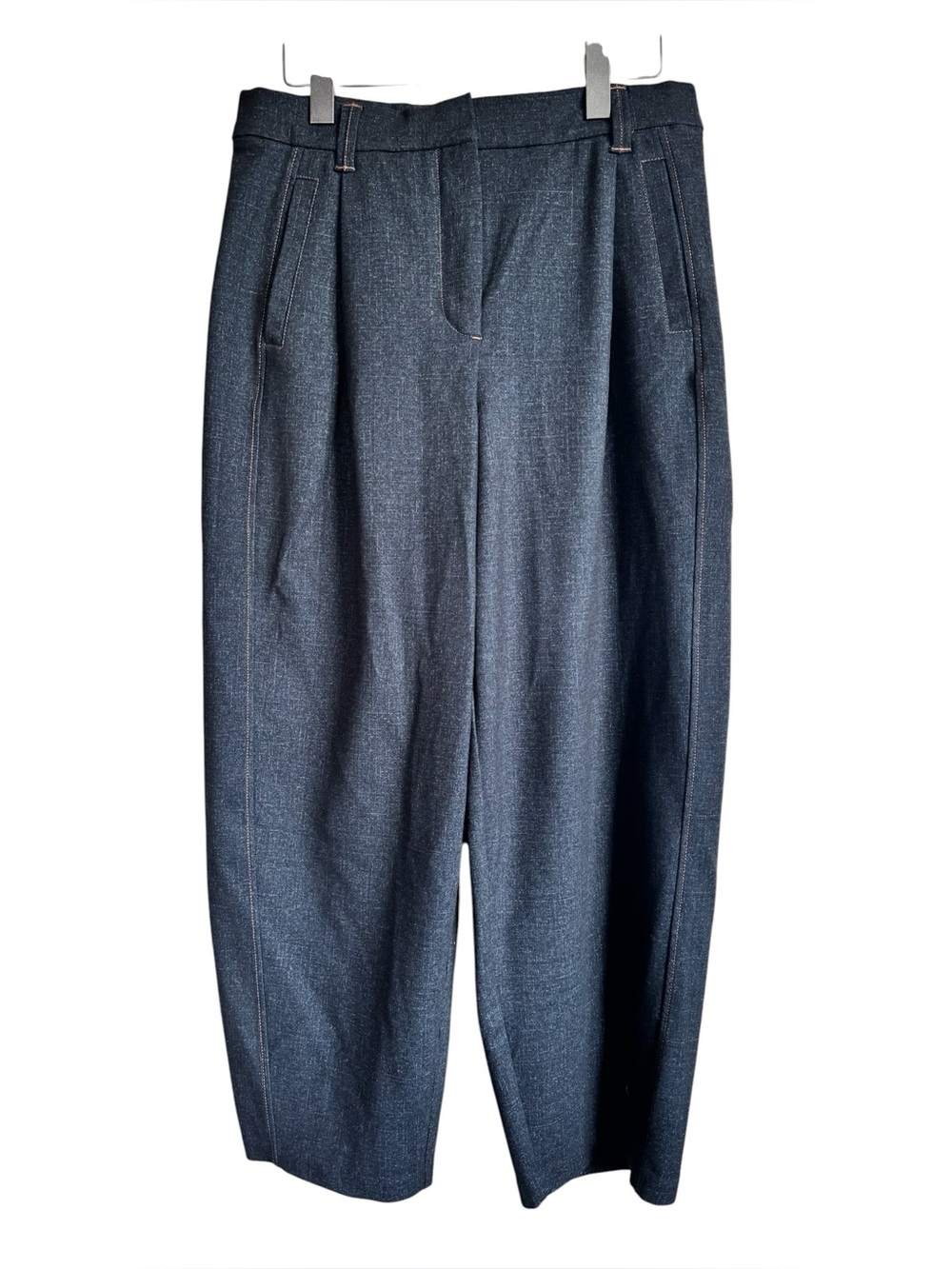 Wit & Wisdom Dark Navy Barrel Dress Pants